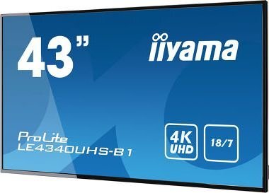 Iiyama LE4340UHS-B1 цена и информация | Monitoriai | pigu.lt