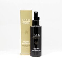 Valomasis veido aliejus IASO Ghassoul Black Cleansing Oil 150 ml kaina ir informacija | Veido prausikliai, valikliai | pigu.lt