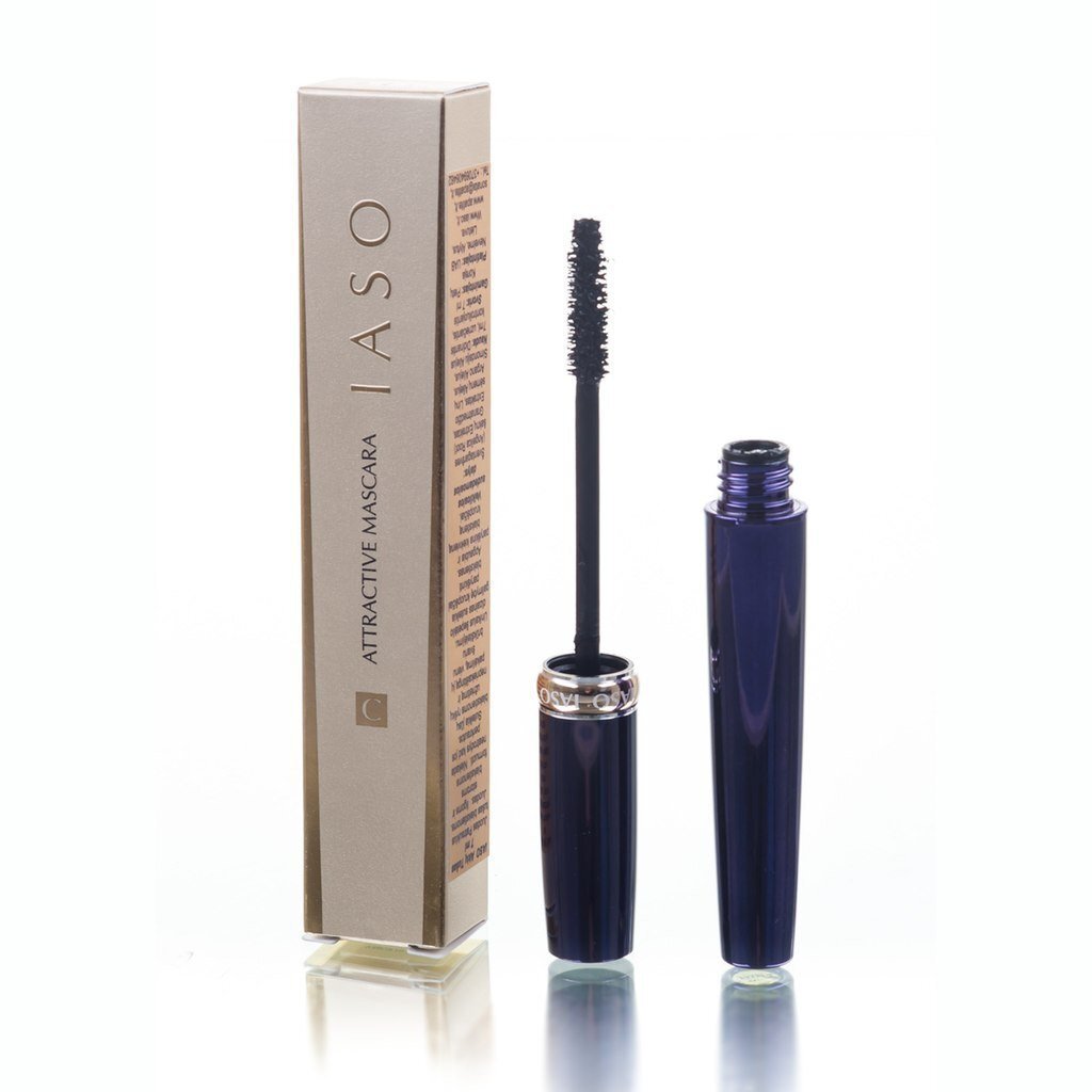 Blakstienų tušas Iaso Attractive Mascara 01 Oriental Black, 7 ml kaina ir informacija | Akių šešėliai, pieštukai, blakstienų tušai, serumai | pigu.lt