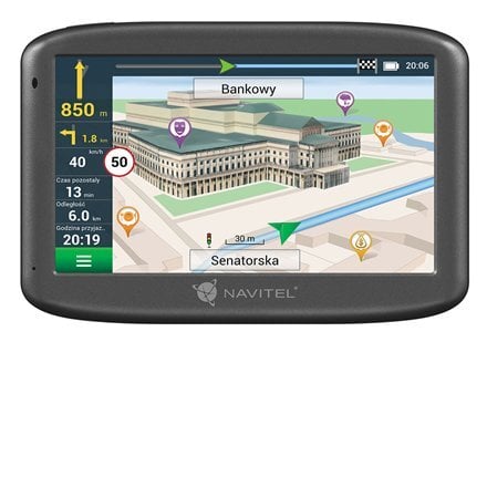 GPS imtuvas Navitel E505 Magnetic kaina ir informacija | GPS navigacijos | pigu.lt