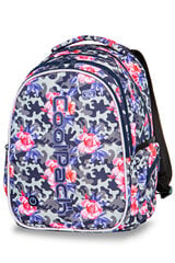 Светящийся рюкзак COOLPACK JOY LED CAMO ROSES A21209 цена и информация | Школьные рюкзаки, спортивные сумки | pigu.lt