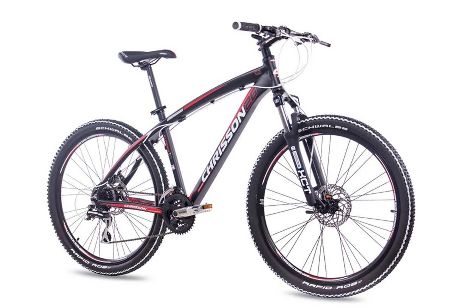 Kalnų dviratis Chrisson Altero 26", juodas kaina ir informacija | Dviračiai | pigu.lt