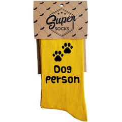 Kojinės "Dog person" kaina ir informacija | Originalios kojinės | pigu.lt