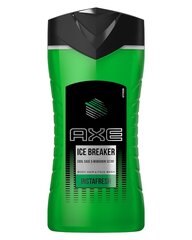 Plaukų ir kūno želė Axe Ice Breaker, 250 ml kaina ir informacija | Dušo želė, aliejai | pigu.lt