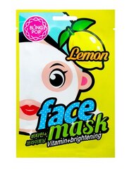Витаминная маска с экстрактом лимона Bling Pop, 20мл цена и информация | Маски для лица, патчи для глаз | pigu.lt