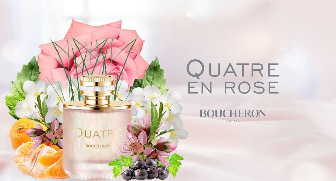 Kvapusis vanduo Boucheron Quatre En Rose EDP moterims 30 ml kaina ir informacija | Kvepalai moterims | pigu.lt