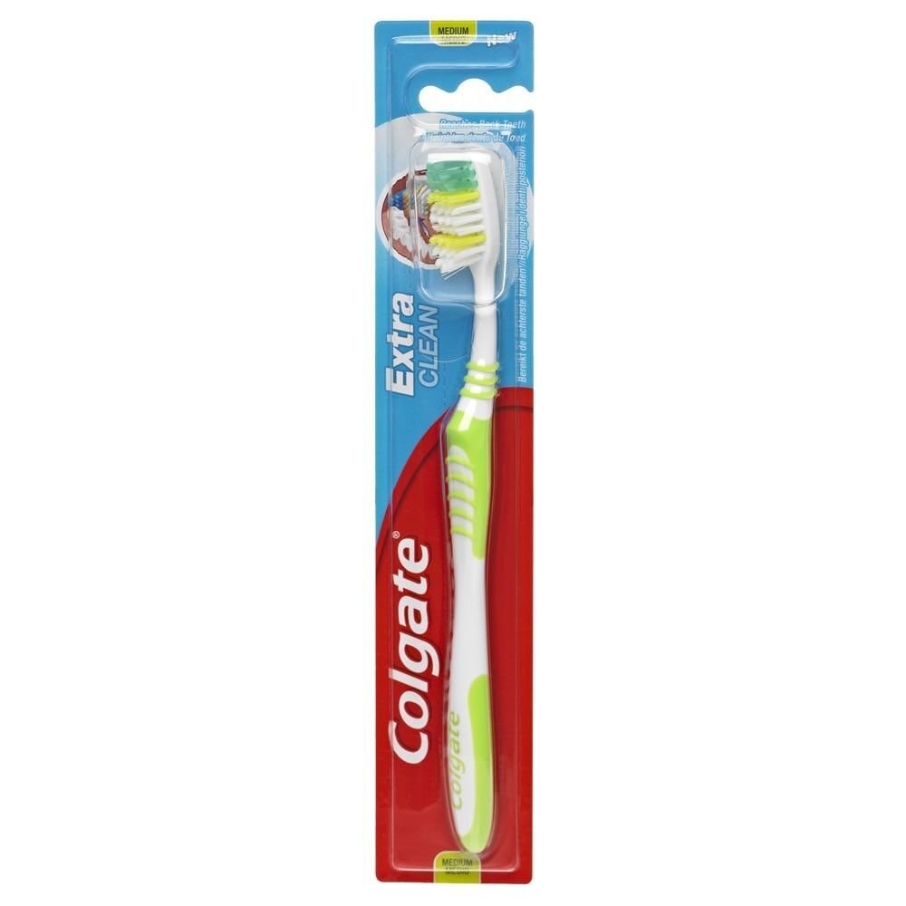 Dantų šepetėlis Colgate Extra Clean Medium kaina ir informacija | Dantų šepetėliai, pastos | pigu.lt