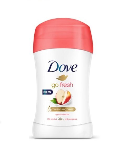 Pieštukinis dezodorantas antiperspirantas Dove Go Fresh Apple & White Tea, 40 ml kaina ir informacija | Dezodorantai | pigu.lt