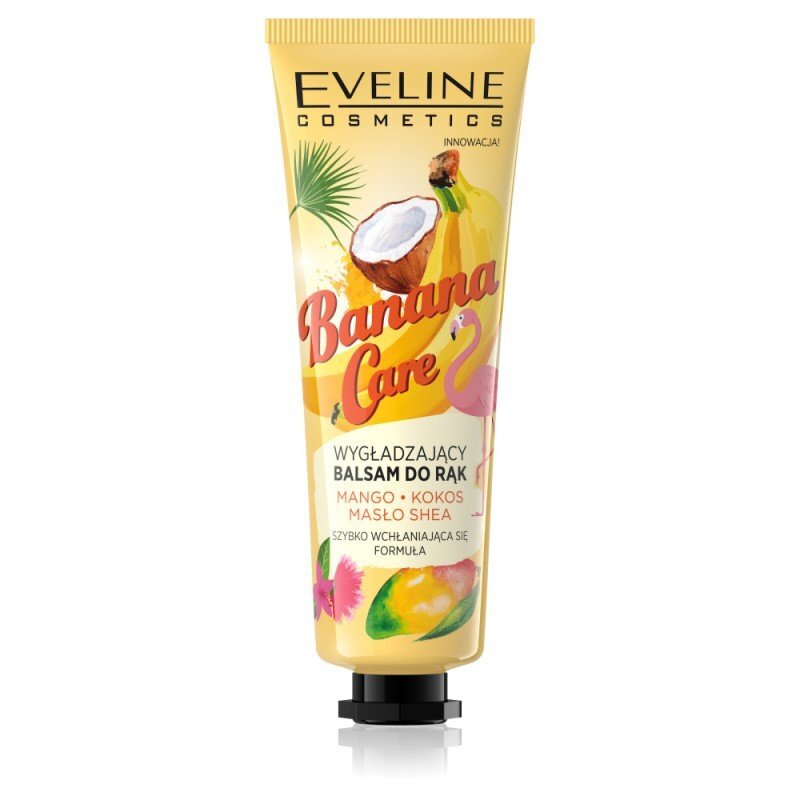 Lyginantis rankų balzamas Eveline Banana Care 50 ml kaina ir informacija | Kūno kremai, losjonai | pigu.lt