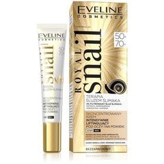 Paakių kremas Eveline Cosmetics Royal Snail 50+/70+, 20 ml kaina ir informacija | Paakių kremai, serumai | pigu.lt