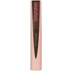 Blakstienų tušas Maybelline Total Temptation 8,6 ml, 02 Deep Cocoa kaina ir informacija | Akių šešėliai, pieštukai, blakstienų tušai, serumai | pigu.lt