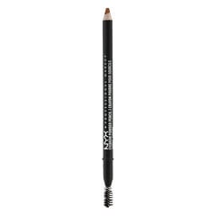 Antakių pieštukas su šepetėliu NYX Eyebrow Powder Pencil 1.4 g, EPP04 Caramel kaina ir informacija | Antakių dažai, pieštukai | pigu.lt