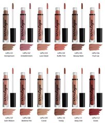 Matiniai skysti lūpų dažai NYX Lip Lingerie Liquid Lipstic 4 ml, 06 Push-up цена и информация | Помады, бальзамы, блеск для губ | pigu.lt