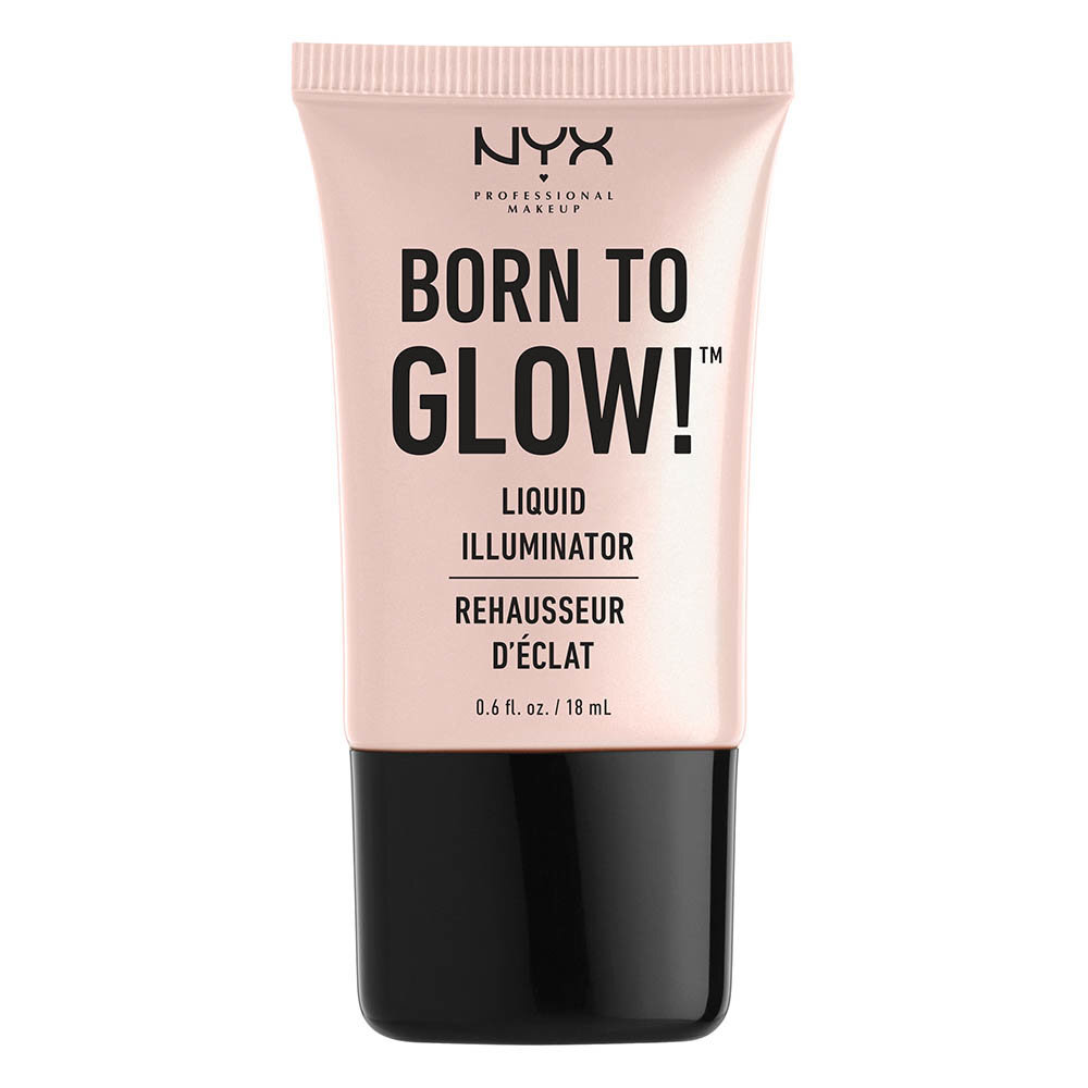 Skysta švytėjimo suteikianti priemonė NYX Born To Glow 18 ml цена и информация | Makiažo pagrindai, pudros | pigu.lt