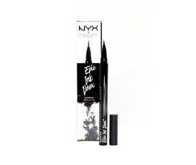 Skystas akių kontūro pieštukas NYX Professional Makeup Epic Ink, 1 ml, 01 Black kaina ir informacija | NYX Dekoratyvinė kosmetika | pigu.lt