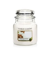 Ароматическая свеча Yankee Candle Shea Butter, 411 г цена и информация | Подсвечники, свечи | pigu.lt