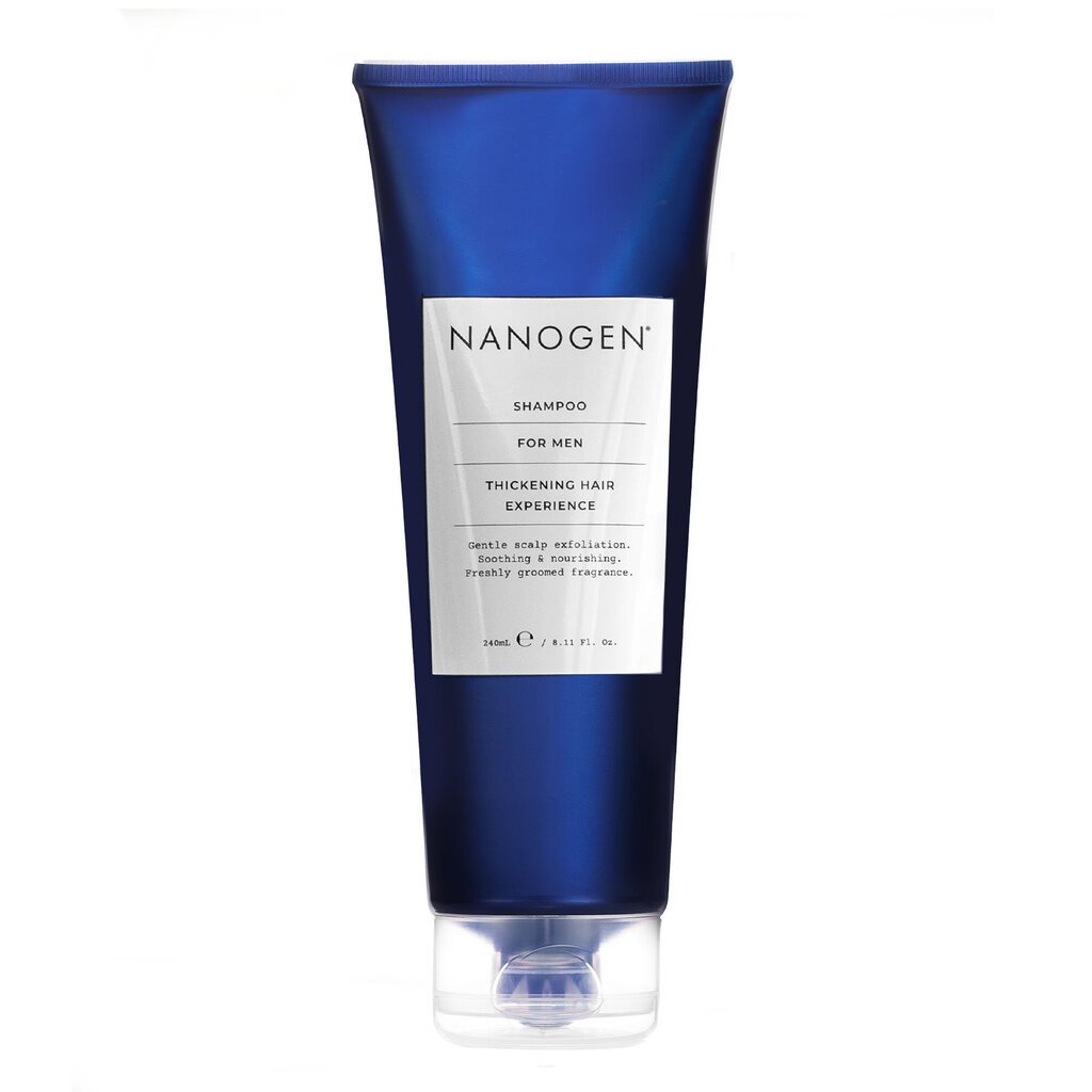 Plaukų apimtį didinantis šampūnas vyrams Nanogen Thickening Shampoo For Men 240 ml цена и информация | Šampūnai | pigu.lt