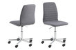 Darbo kėdė Armanda, pilka цена и информация | Biuro kėdės | pigu.lt