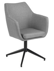 Kėdė Nora Corsica, pilka/juoda kaina ir informacija | Virtuvės ir valgomojo kėdės | pigu.lt