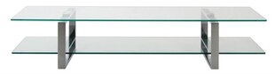 TV столик Katrine, прозрачный цена и информация |  Тумбы под телевизор | pigu.lt