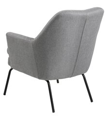 Кресло Chisa, серое/черное цена и информация | Кресла в гостиную | pigu.lt