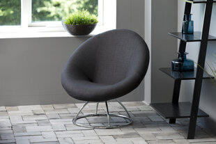 Кресло Actona Garcia, темно-серое цена и информация | Кресла в гостиную | pigu.lt