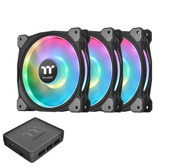 Thermaltake CL-F073-PL12SW-A kaina ir informacija | Kompiuterių ventiliatoriai | pigu.lt