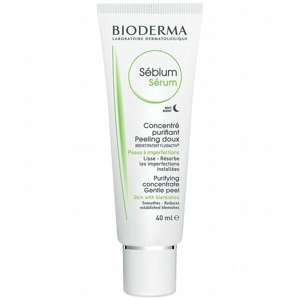 Veido serumas riebiai, mišriai odai Bioderma Sebium Serum 40 ml kaina |  pigu.lt