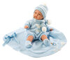 Verkianti lėlė berniukas Joel su pleduku Llorens 38937, 38 cm kaina ir informacija | Žaislai mergaitėms | pigu.lt
