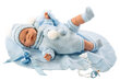 Verkianti lėlė berniukas Joel su pleduku Llorens 38937, 38 cm kaina ir informacija | Žaislai mergaitėms | pigu.lt