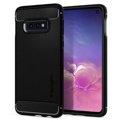 Чехол для телефона Spigen Rugged Armor Galaxy S10e Matte Black цена и информация | Чехлы для телефонов | pigu.lt