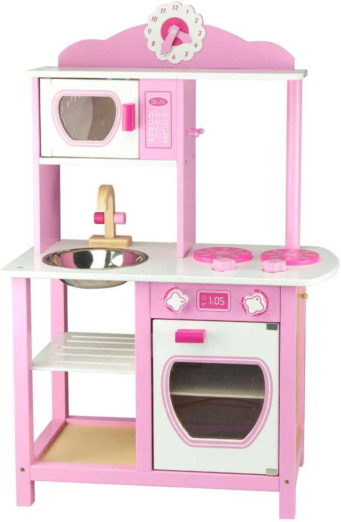Medinė virtuvėlė Viga kaina ir informacija | Žaislai mergaitėms | pigu.lt