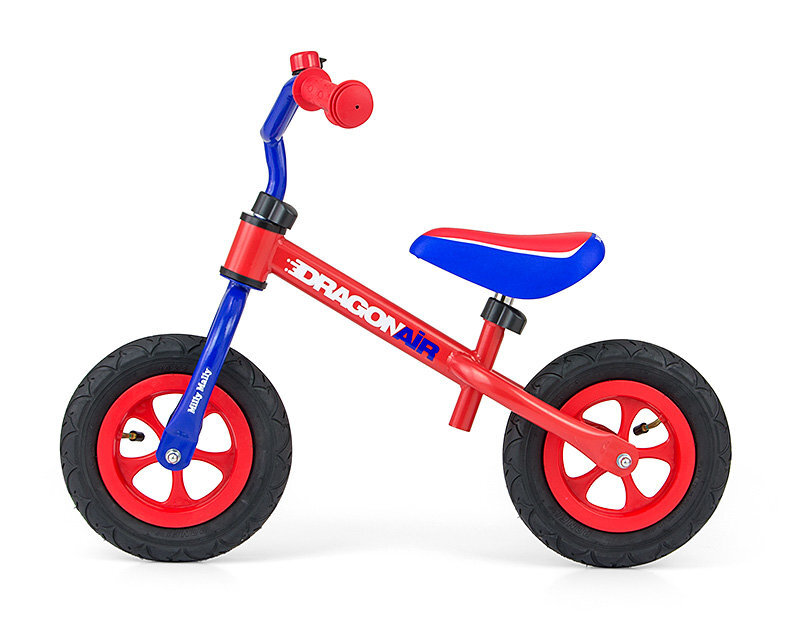 Balansinis dviratukas Milly Mally Dragon Air Red-Blue kaina ir informacija | Balansiniai dviratukai | pigu.lt