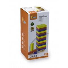 Деревянная настольная игра Viga Block Tower цена и информация | Развивающие игрушки | pigu.lt