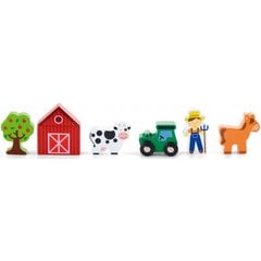 Набор деревянных фигурок "Ферма", Viga, 6 шт. цена и информация | Игрушки для мальчиков | pigu.lt
