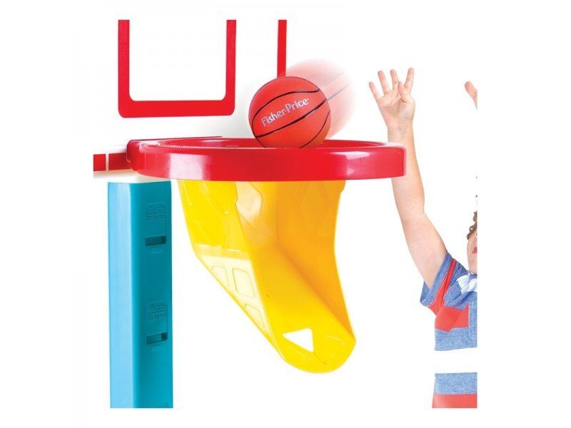 Vaikiškas reguliuojamas krepšinio stovas, Fisher Price kaina ir informacija | Vandens, smėlio ir paplūdimio žaislai | pigu.lt