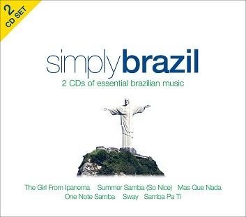 CD SIMPLY Brazil (2CD) цена и информация | Vinilinės plokštelės, CD, DVD | pigu.lt