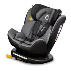 Automobilinė kėdutė Lionelo Bastiaan, 0-36 kg, GREY (black base) kaina ir informacija | Autokėdutės | pigu.lt