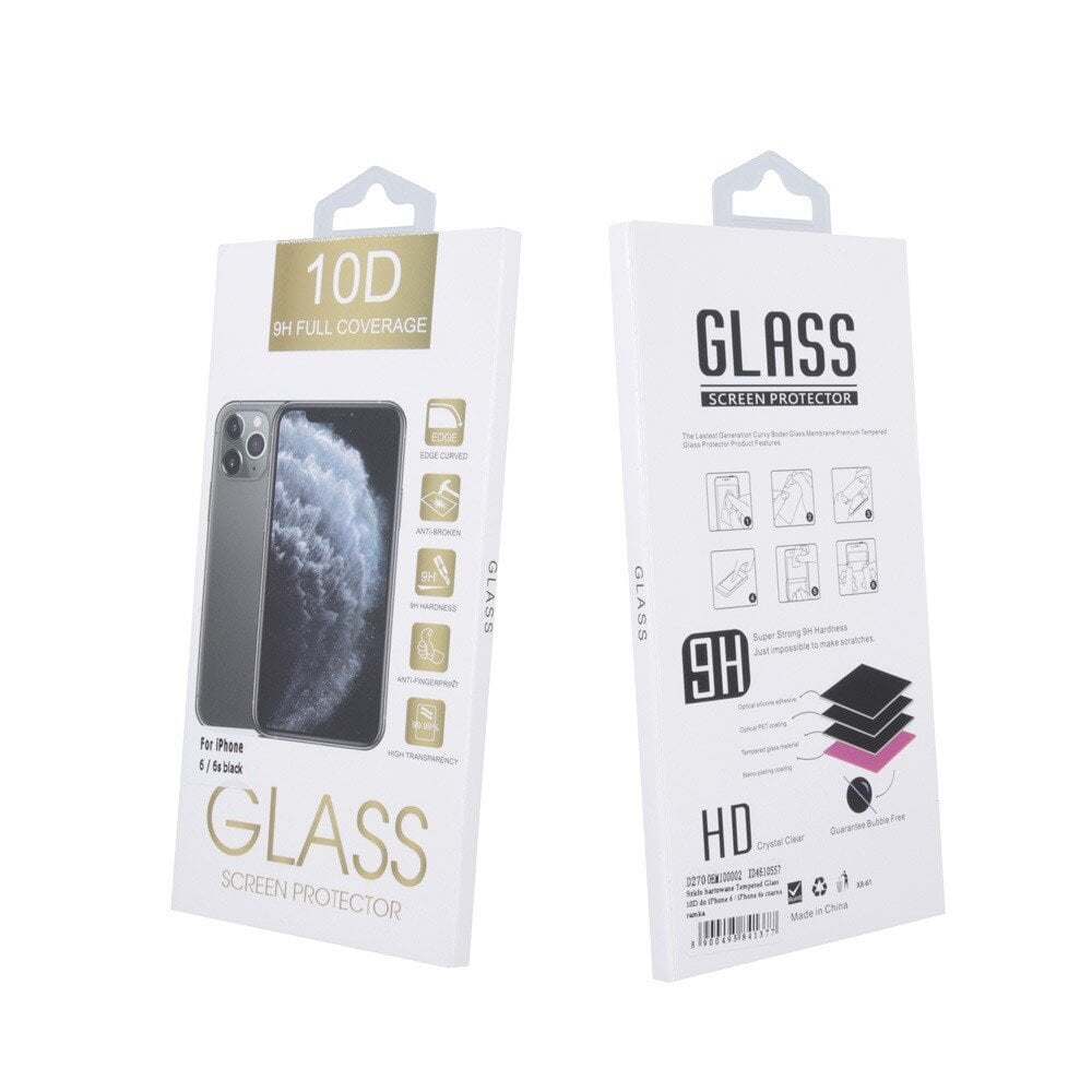 Tempered glass 10D kaina ir informacija | Apsauginės plėvelės telefonams | pigu.lt
