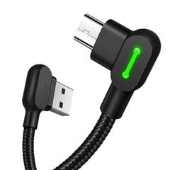 McDodo, 90° microUSB, 1.2 m kaina ir informacija | Kabeliai ir laidai | pigu.lt