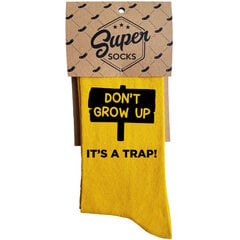 Kojinės "Don't grow up" kaina ir informacija | Originalios kojinės | pigu.lt