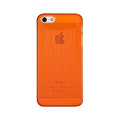 Vennus Ultra Slim Plastic Back Case For Samsung G900 Galaxy S5 Orange kaina ir informacija | Telefono dėklai | pigu.lt