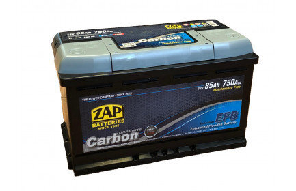 ZAP Carbon EFB 85Ah 750A akumuliatorius kaina ir informacija | Akumuliatoriai | pigu.lt