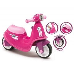 Smoby Różowy jeździk skuter Ciche koła Pink Scooter цена и информация | Игрушки для малышей | pigu.lt