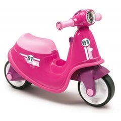 Smoby Różowy jeździk skuter Ciche koła Pink Scooter цена и информация | Игрушки для малышей | pigu.lt