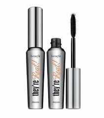 Rinkinys Benefit Lashes with Altitude: blakstienų tušas ir papildymas 2 x 8.5 ml цена и информация | Тушь, средства для роста ресниц, тени для век, карандаши для глаз | pigu.lt