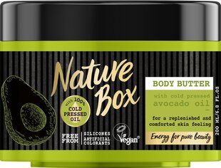 Kūno sviestas su avokadų aliejumi NATURE BOX Avocado 200 ml цена и информация | Кремы, лосьоны для тела | pigu.lt