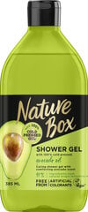 Dušo želė su avokadų aliejumi NATURE BOX Avocado 385 ml kaina ir informacija | Dušo želė, aliejai | pigu.lt