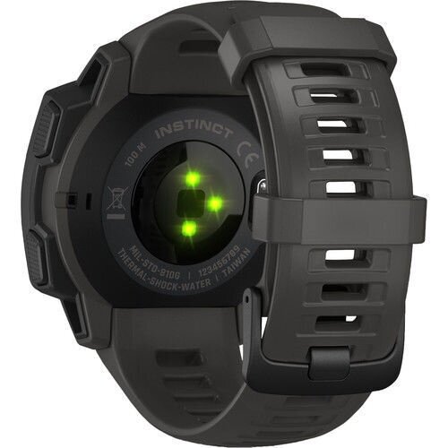 Garmin Instinct® Graphite цена и информация | Išmanieji laikrodžiai (smartwatch) | pigu.lt