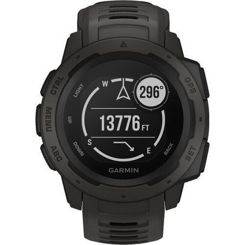 Garmin Instinct® Graphite kaina ir informacija | Išmanieji laikrodžiai (smartwatch) | pigu.lt